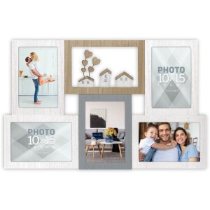 ZEP Wooden Picture Frame Torbole 5 photos 10x15 cm...