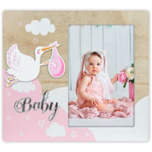 ZEP Baby Photo Frame Eolo pink 10x15 cm