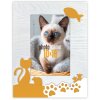 ZEP Cat Picture Frame Minu 10x15 cm orange