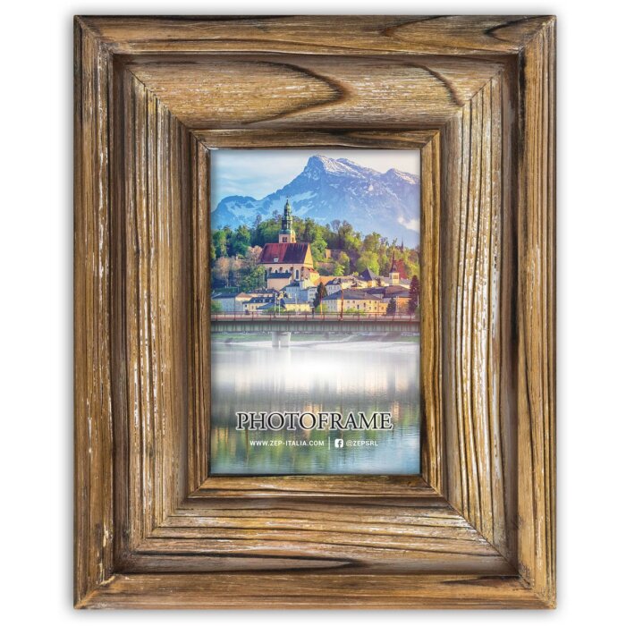 ZEP Wooden Photo Frame Innsbruck brown 13x18 cm