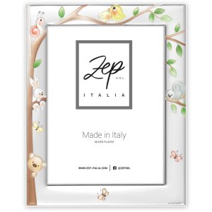 ZEP Baby Picture Frame Adamo 10x15 cm silver glossy