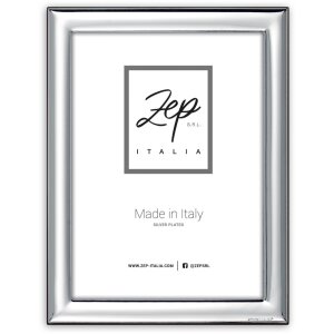 ZEP Metal Portrait Frame Sondrio 10x15 cm silver glossy