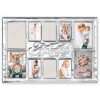 ZEP Family Picture Frame Legacy 10 photos silver glossy (47x33 cm)