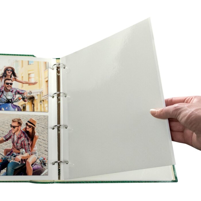 ZEP Self-adhesive Photo Album Madrid Ring binder brown 27x32 cm Self-adhesive pages