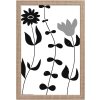 Walther Wooden Frame Liv Monstera 20x30 cm Grey