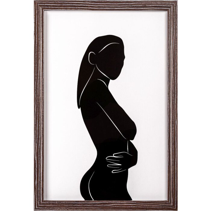 Walther Wooden Frame Ilo 20x30 cm dark brown acrylic glass