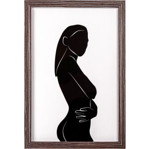 Walther Wooden Frame Ilo 20x30 cm dark brown acrylic glass