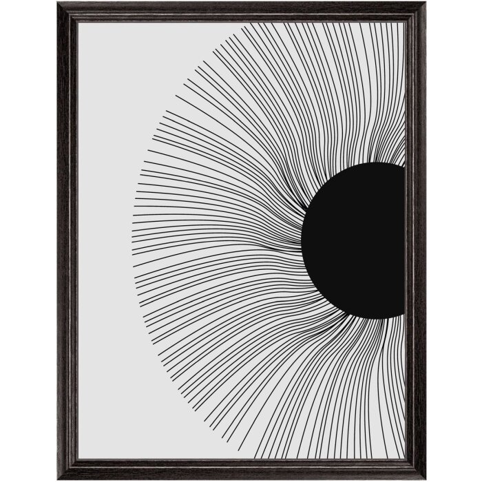 Walther Wooden Frame Ilo 30x40 cm black acrylic glass