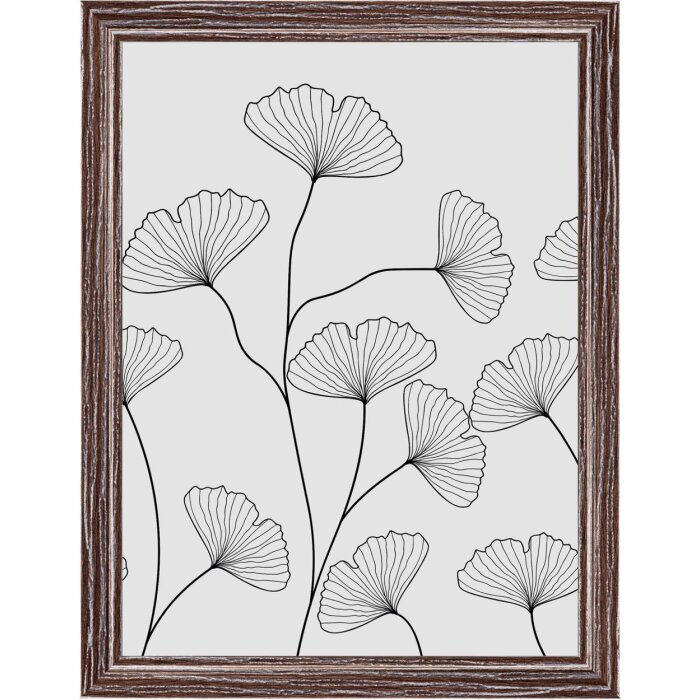 Walther Wooden Frame Ilo 15x20 cm dark brown acrylic glass