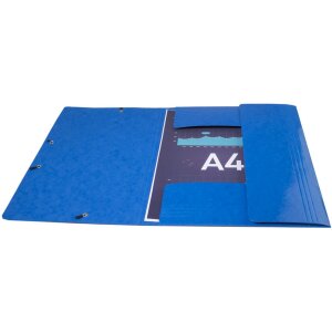 Exacompta Folder 3 Flaps Elasticated Maxi Capacity A4 Iderama