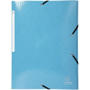 Exacompta Folder 3 Flaps Elasticated Maxi Capacity A4...