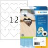 HERMA 10791 Premium heart labels A4 Ø60mm white permanent