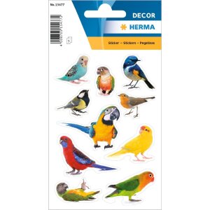 HERMA 15477 Sticker Birds Multicoloured Decorative bird...