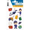 HERMA 15487 Decal sticker pilot aeroplane and accessories set