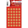 HERMA 15500 Decorative stickers poinsettias gold set