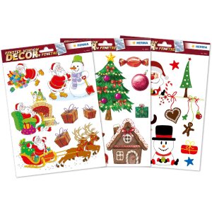 HERMA 15548 Set of window stickers Christmas childrens...