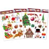 HERMA 15548 Set of window stickers Christmas childrens motifs 25 pieces