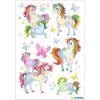 HERMA 15630 Classic Tattoo Colourful Unicorn Best Friends