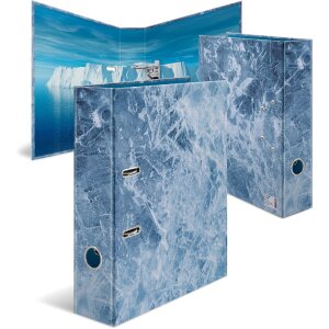 HERMA 19650 Motif Folder A4 Ice 70mm Glacier Structure...