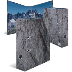 HERMA 19652 Motif Folder A4 Stone 70mm Rock Structure Stable