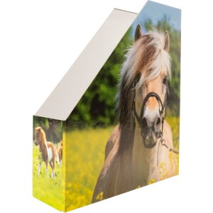 HERMA 19718 Magazine file A4 cardboard horse design...