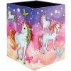 HERMA 19738 Wastepaper basket unicorn design sturdy cardboard 22x31.5cm