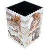 HERMA 19740 Wastepaper basket cat design cardboard 22x31.5cm