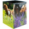 HERMA 19741 wastepaper basket horse meadow design cardboard 22x31.5cm