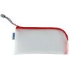 HERMA 20002 Universal pouch 23x11cm red corner zip fastener