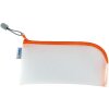 HERMA 20006 Universal pouch orange 23x11 cm corner zip fastener