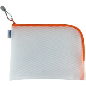 HERMA 20012 Universal pocket A5 26x20cm Orange zip fastener