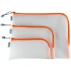 HERMA 20012 Universal pocket A5 26x20cm Orange zip fastener