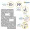 HERMA 20215 Assortment 5 notebook protectors A5 SCHOOLYDOO polypropylene