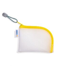 HERMA 20252 Universal pocket A7 yellow 14x10cm corner zip...