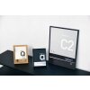 Nielsen Aluminium Picture Frame C2 structure black matt 21x29,7 cm acrylic glass