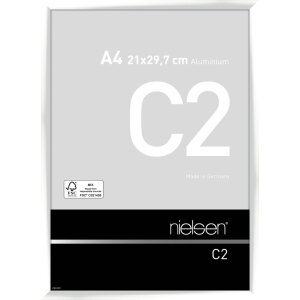 Nielsen Aluminium Picture Frame C2 white glossy 21x29,7...