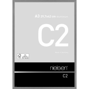 Nielsen Aluminium Picture Frame C2 structure grey matt...