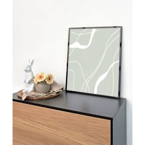 Nielsen Aluminium Picture Frame C2 white glossy 40x50 cm Acrylic Glass