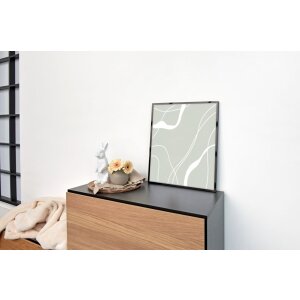 Nielsen Aluminium Picture Frame C2 structure grey matt 59,4x84,1 cm acrylic glass