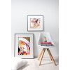 Nielsen Aluminium Picture Frame C2 white gloss 60x80 cm Acrylic Glass