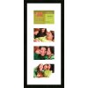 Nielsen Wooden Gallery Frame Essential black 4 photos 10x15 cm (25x60 cm)