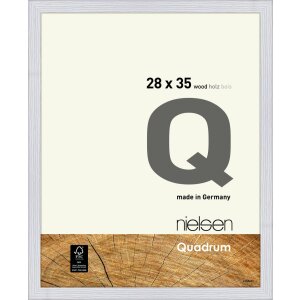 Nielsen Wooden Snap Frame Quadrum 28x35 cm Snow White