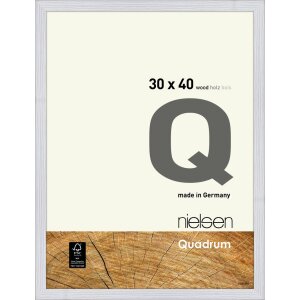 Nielsen Wooden Snap Frame Quadrum 30x40 cm Snow White