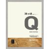 Nielsen wooden clip-on frame Quadrum 30x40 cm cement grey