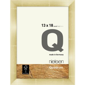 Nielsen Wooden Snap Frame Quadrum 13x18 cm gold