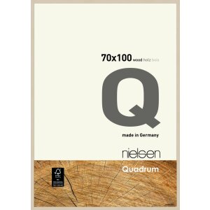 Nielsen wooden clip-on frame Quadrum 70x100 cm maple