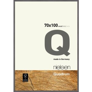 Nielsen Wooden Snap Frame Quadrum 70x100 cm grey