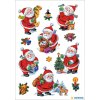 decorative labels DECOR Weihnachten Lustiger Nikolaus 3 sheets