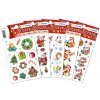 decorative labels DECOR Weihnachten Lustiger Nikolaus 3 sheets