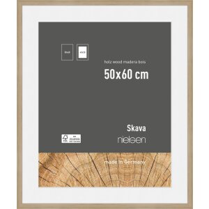 Nielsen Wooden Picture Frame Skava oak 50x60 cm with...